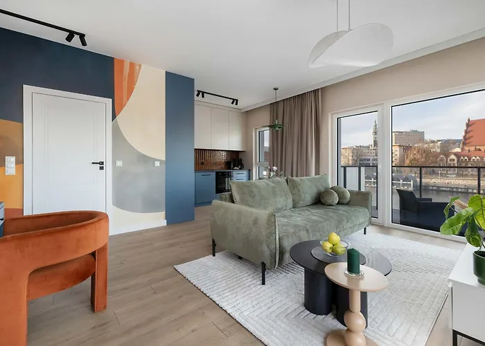 River View Terrace With Ac & Parking By Renters Apartmán Štetín